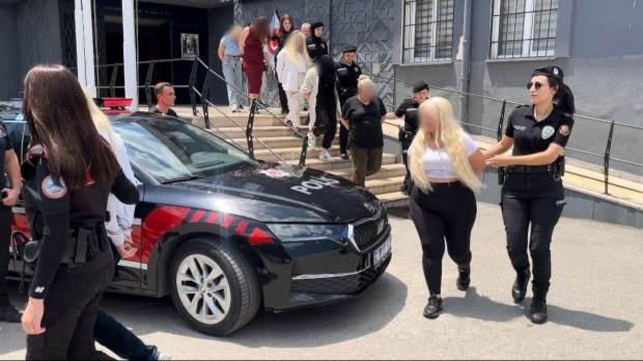 Bursa merkezli 3 ilde fuhuş operasyonu; 15 gözaltı