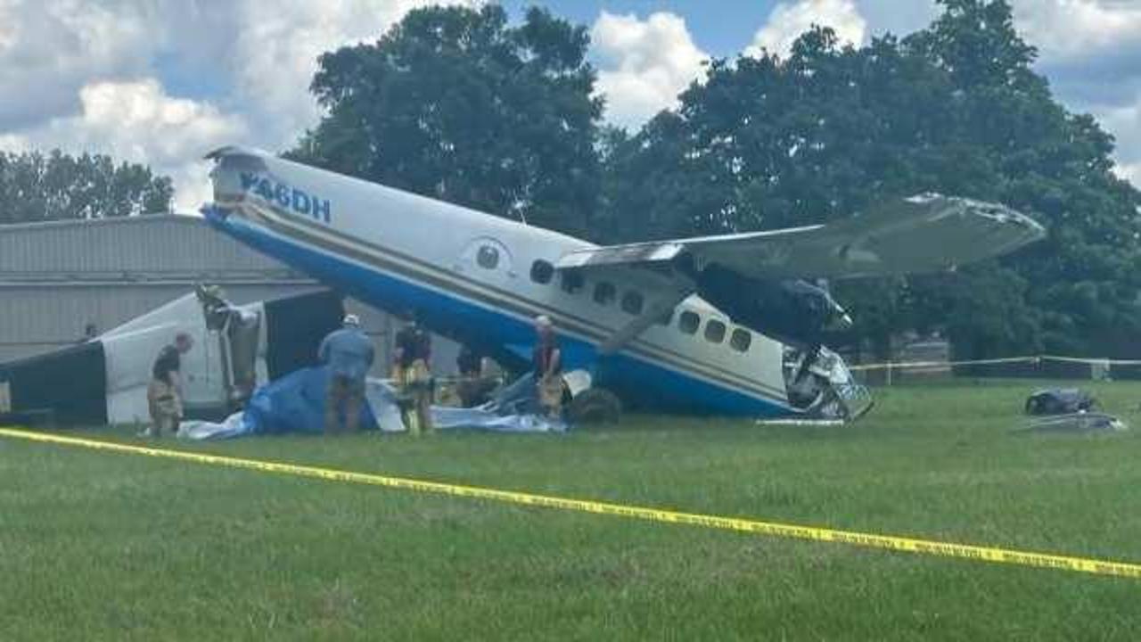 ABD'de uçak düştü: Çok sayıda yaralı var
