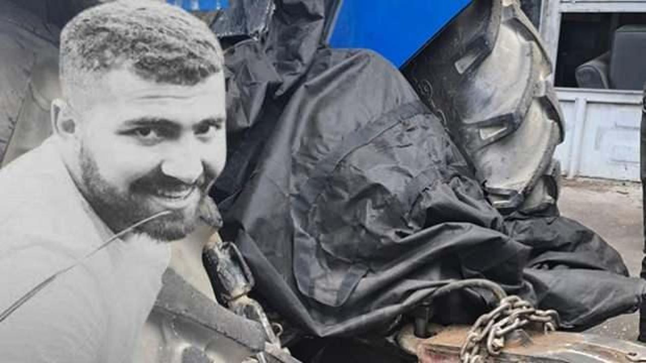 Diyarbakır'da feci &ouml;l&uuml;m: Kafası trakt&ouml;r par&ccedil;alarına sıkışan usta can verdi