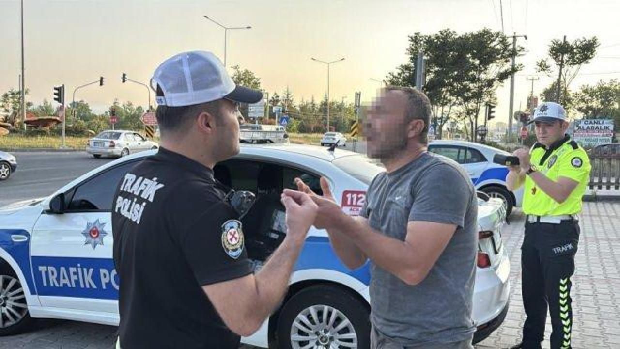 Hem alkollü hem de ehliyetsiz sürücüye 50 bin TL ceza