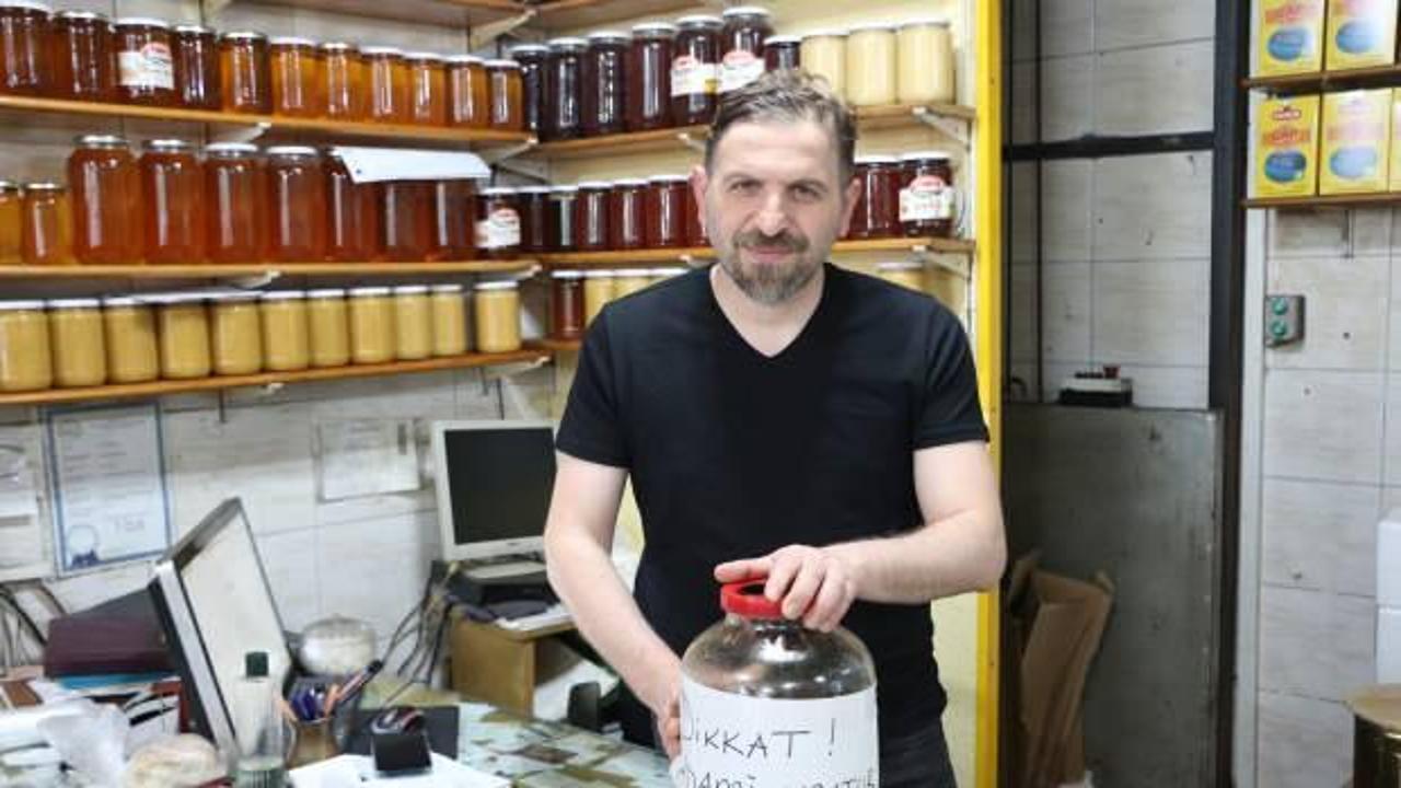 İlgin&ccedil; 'deli bal' uyarısı: Kavanozun &uuml;zerindeki yazıyı okuyanlar heyecanlandı 