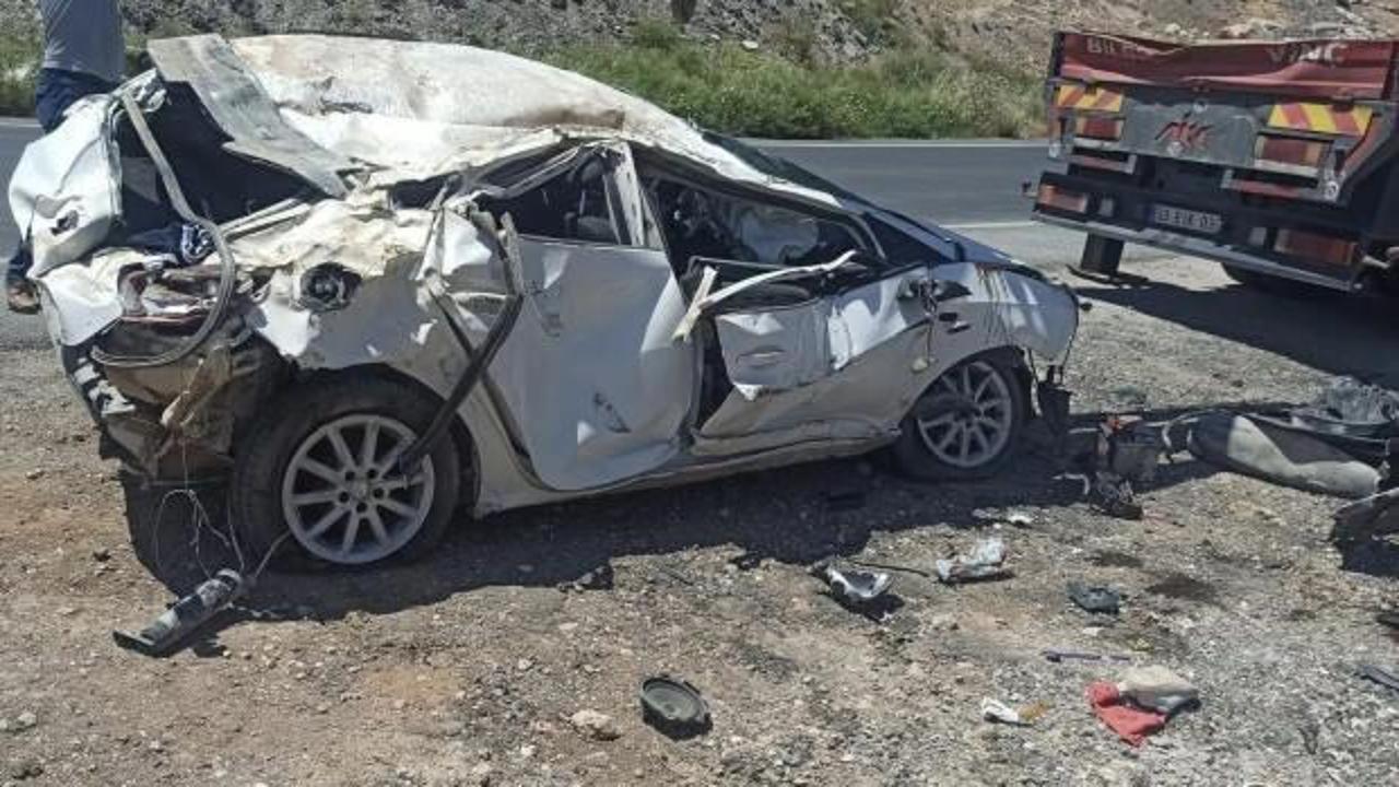 Takla atan otomobilden fırladı: 1 ölü, 1 ağır yaralı