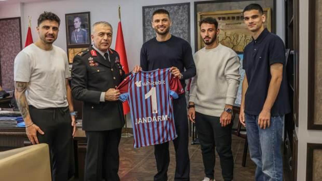 Trabzonspor, Jandarma Teşkilatının 186. kuruluş yıl dönümü kutladı