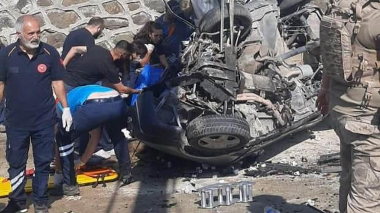 Tunceli'de otomobiller çarpıştı: 2'si ağır 7 yaralı