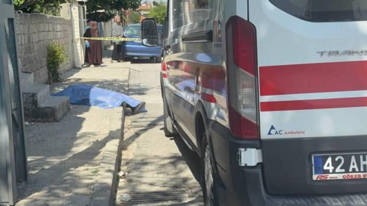 Yer: Konya! Kaldırımda ceset bulundu
