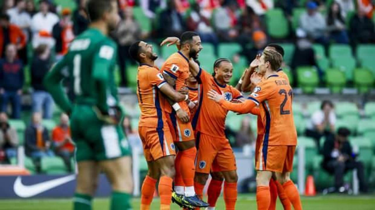 Zayıf rakibe acımadılar! 8-0'lık tarihi galibiyet