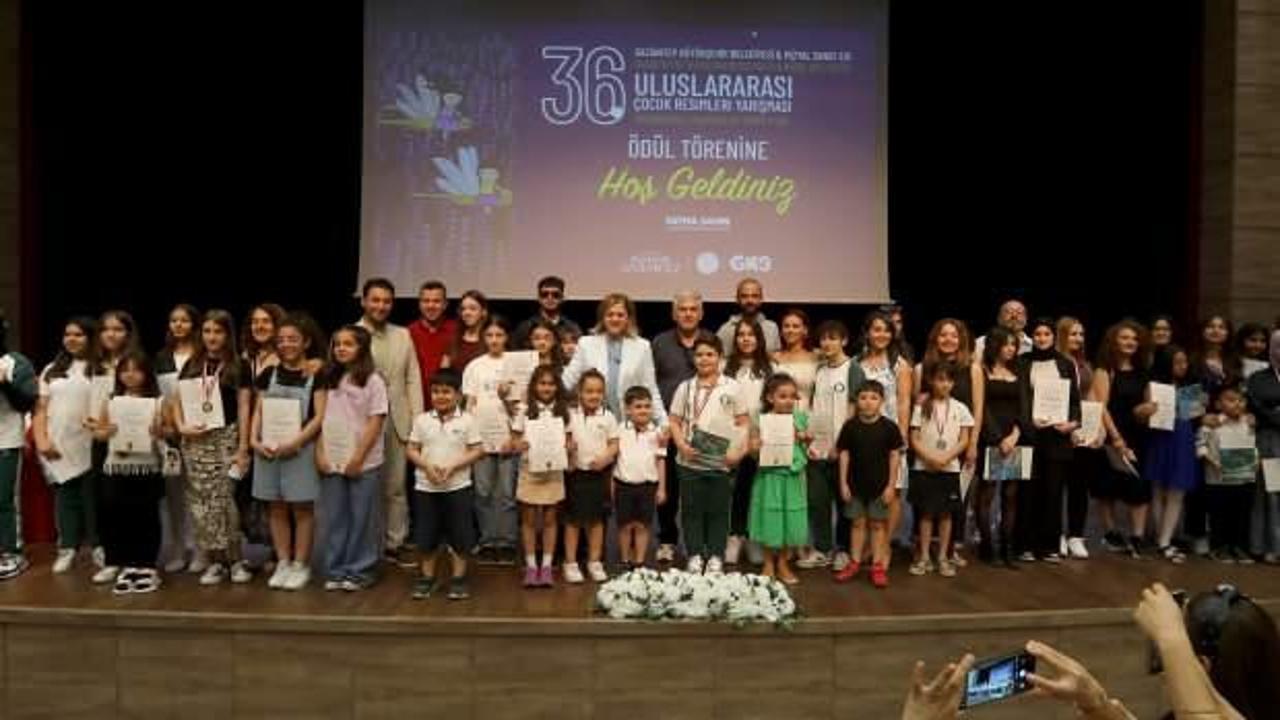 36'ncı Uluslararası Çocuk Resimleri Yarışması'nda ödüller verildi 