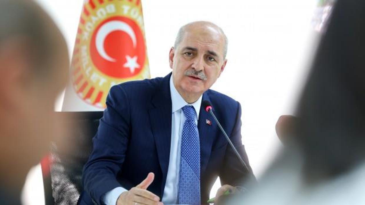 Kurtulmuş'tan Terörsüz Türkiye mesajı: TBMM tatile girmeden grubu kurmak istiyoruz