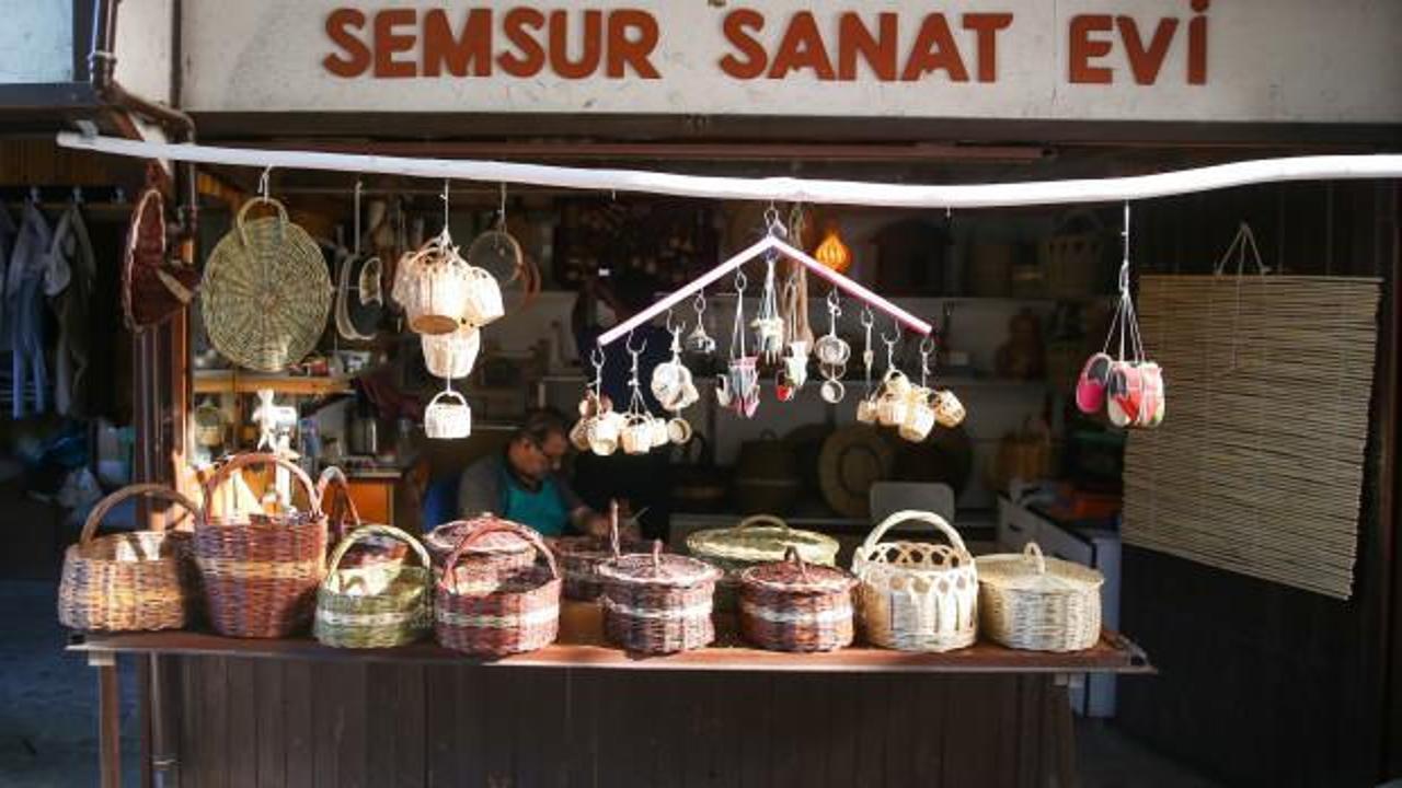 Adıyamanlı usta 30 yıldır sepet örücülüğünü yaşatıyor