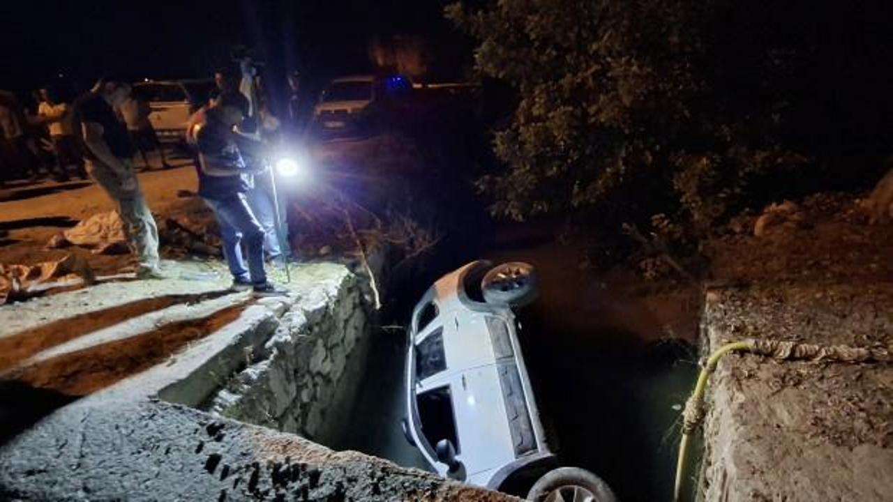 Antalya'da feci kaza! Sulama kanalına devrildi, 2 kişi hayatını kaybetti
