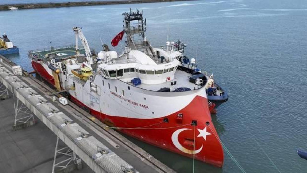 "Barbaros Hayreddin Paşa" Trabzon'da