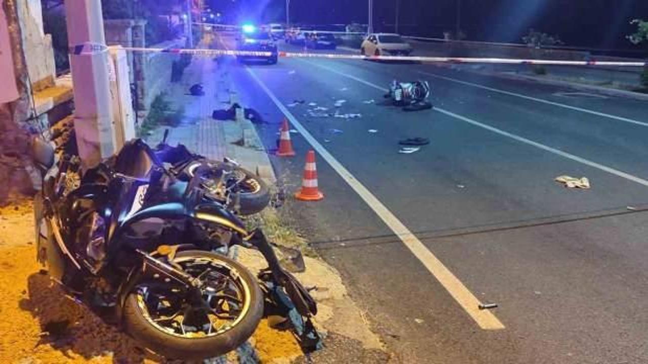 Bodrum'da feci kaza! İki motosikletin çarpıştığı kazada 2 kişi öldü