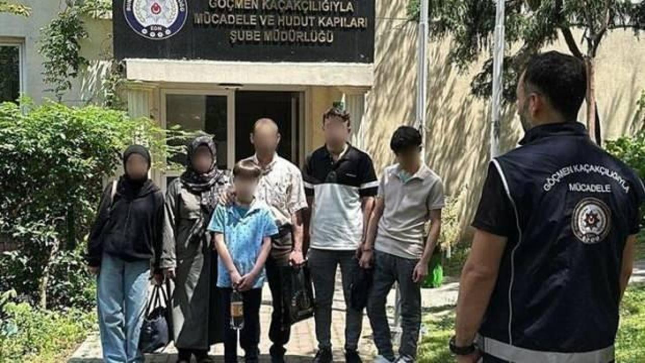 Bursa'da 7 düzensiz göçmen yakalandı