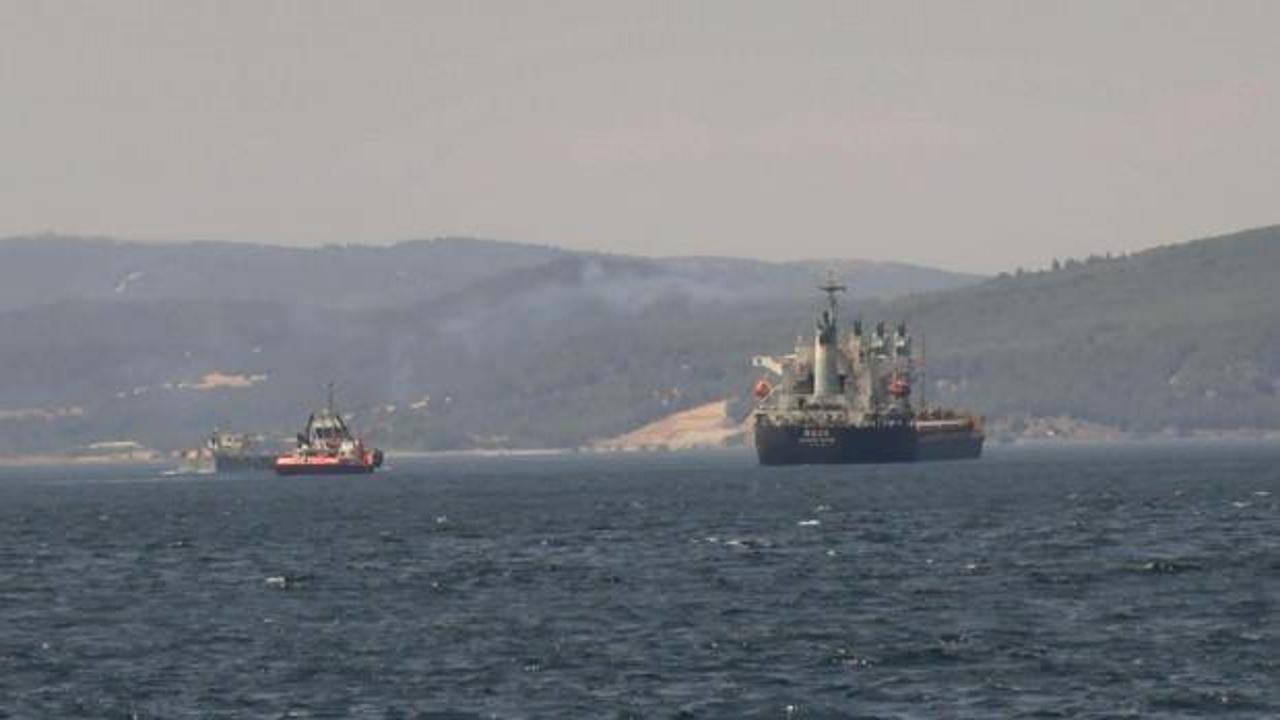Çanakkale Boğazı'nda gemi arızası