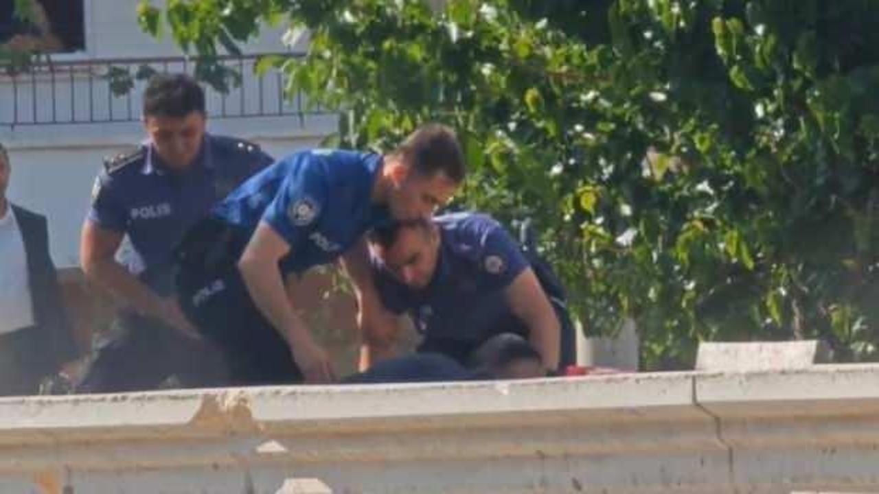 &Ccedil;ankırı'da hareketli dakikalar: Erkek arkadaşının ofisini kurşunladı