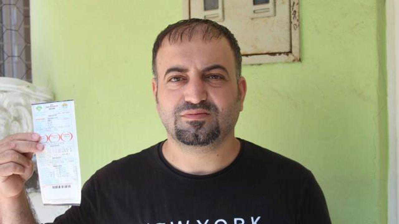Gelen su faturasına isyan etti: 'Havuzum olsa böyle bir fatura gelmezdi'