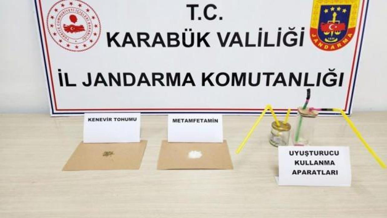 Karabük'te uyuşturucu operasyonu