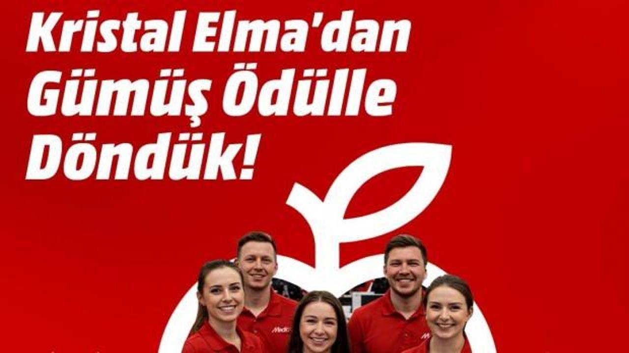 MediaMarkt Gümüş Kristal Elma’nın sahibi oldu
