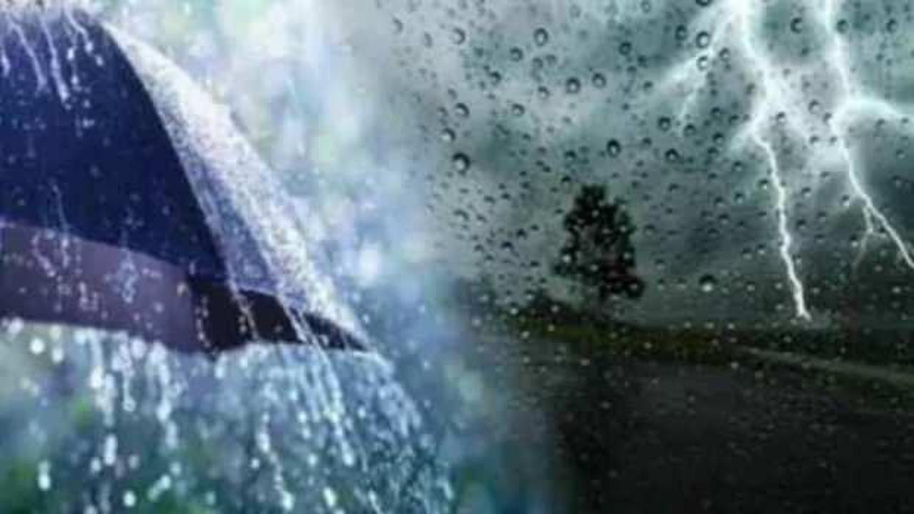 Meteoroloji uyardı! 13 ilde sağanak