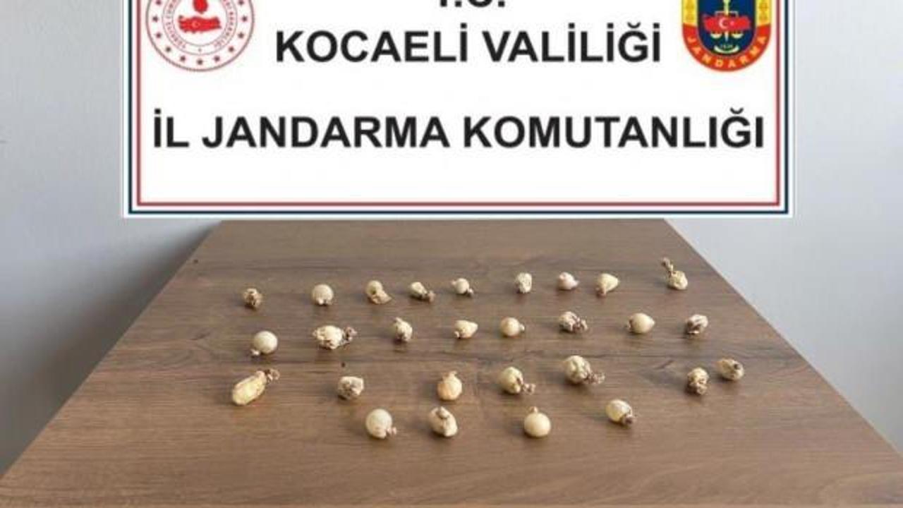 Kocaeli'de akılalmaz olay: Midesinden kapsül kapsül uyuşturucu çıktı