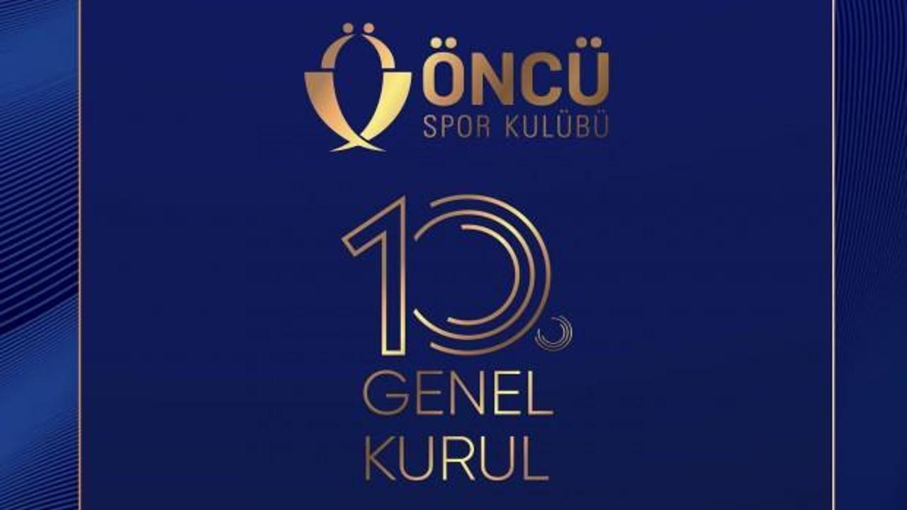 Öncü Spor, 10. genel kurulunu düzenliyor