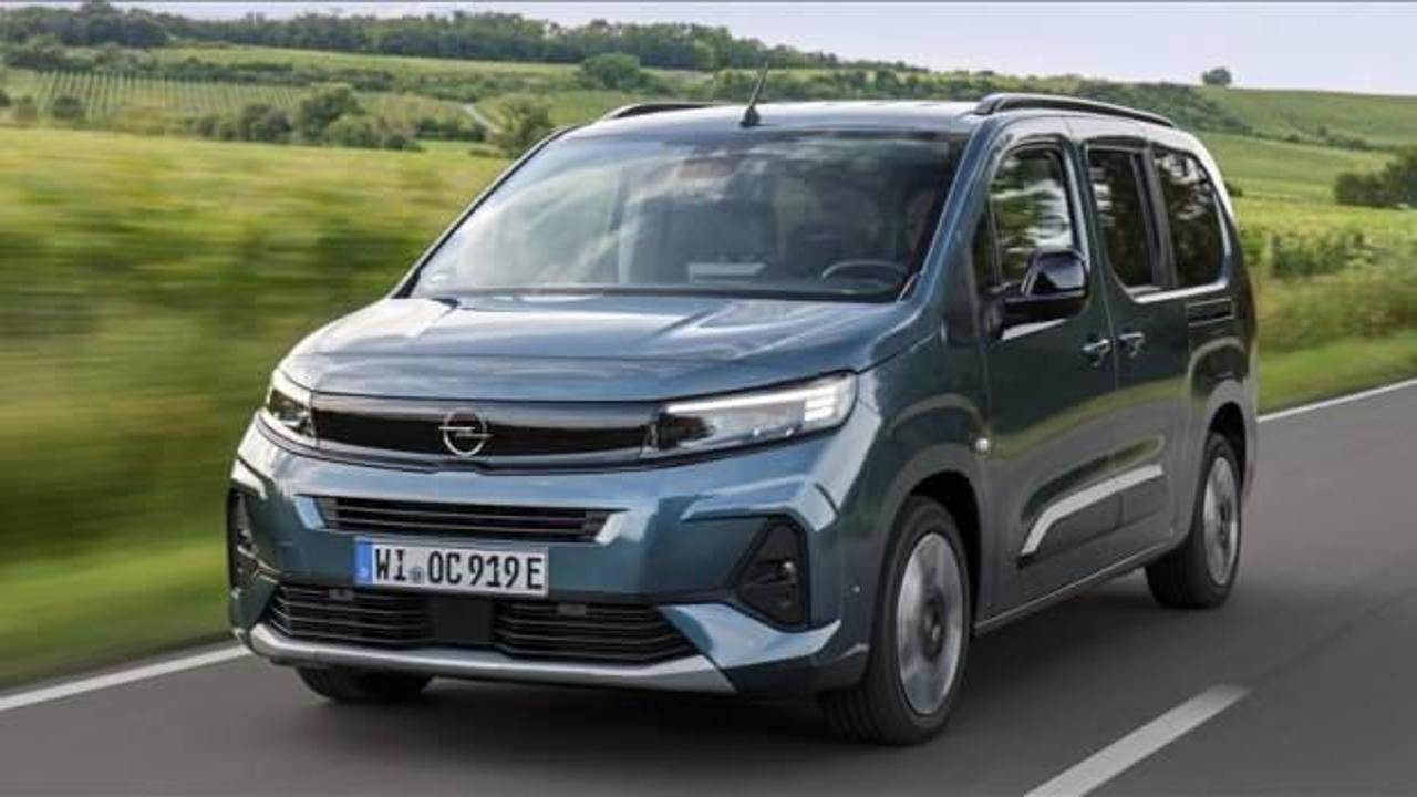 Opel'den geniş hacimli elektrikli modelleriyle aile dostu çözümler