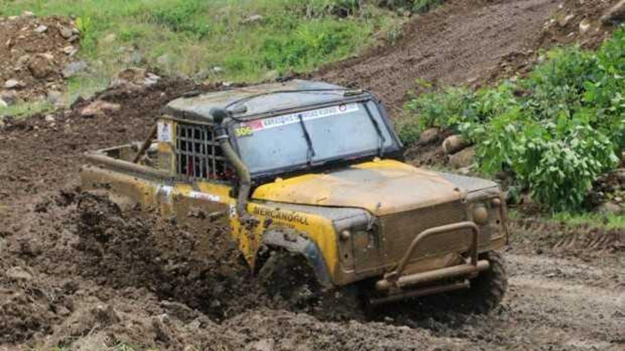 Rize'de Off-Road yarışları nefesleri kesti