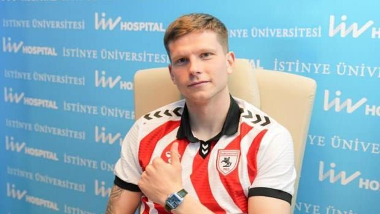 Samsunspor'da Logi Tomasson sağlık kontrolünden geçti