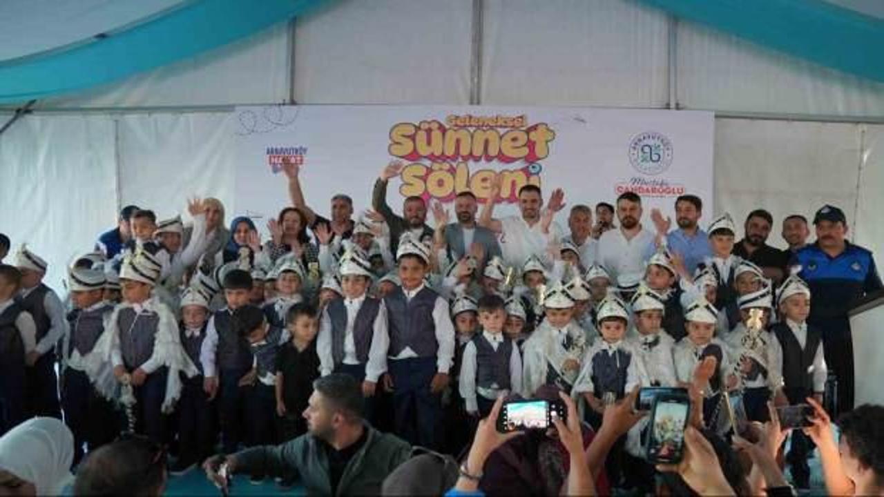 650 çocuk için sünnet şöleni