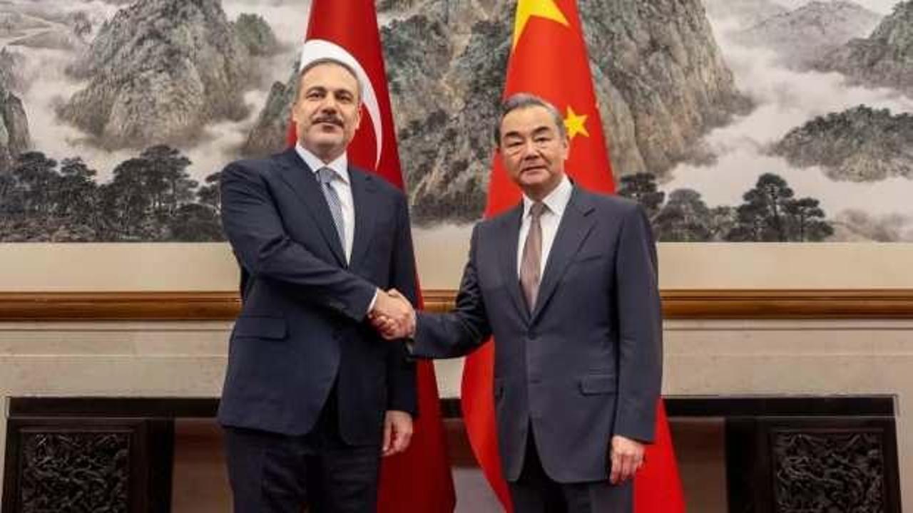 Dışişleri Bakanı Fidan, Çinli mevkidaşı Wang Yi ile görüştü