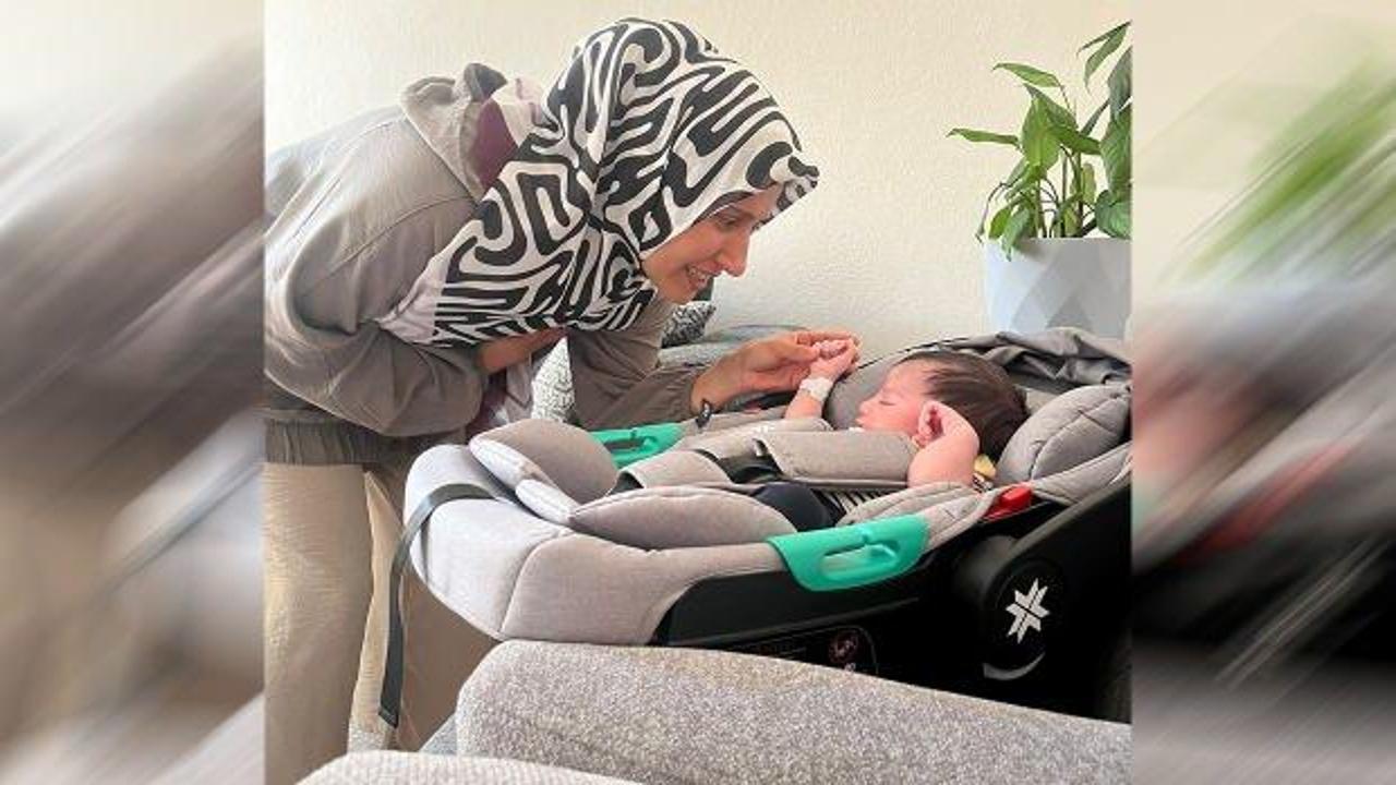Bakan Göktaş'ın adını koyduğu Emre bebek, sıcak yuvaya kavuştu