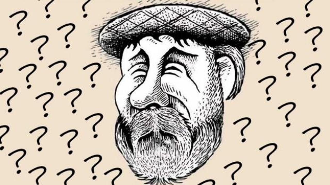 Adamın yüzünde gizlenen hayvanı ilk bakışta görenler dahiler arasında!