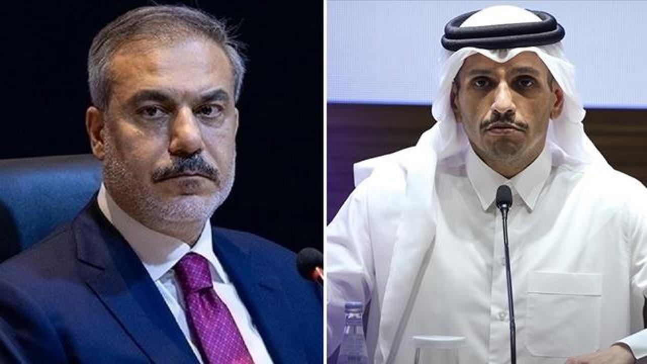 Bakan Fidan, Katar Başbakanı Al Sani ile görüştü
