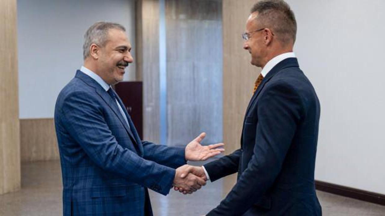 Bakan Fidan, Macar mevkidaşı Szijjarto ile g&ouml;r&uuml;şt&uuml;