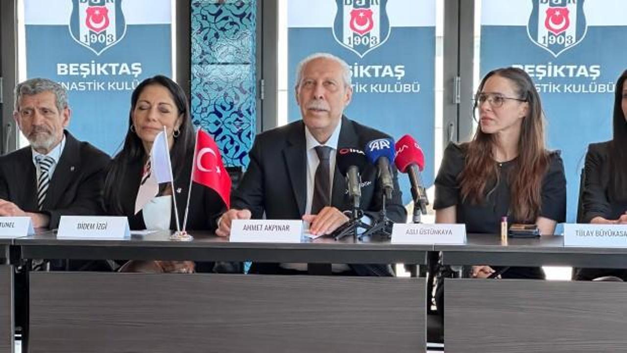 Beşiktaş Divan Kurulu Başkan Adayı Akpınar, basın mensuplarıyla buluştu
