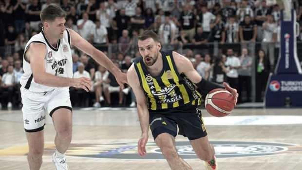 Beşiktaş Fibabanka - Fenerbahçe Beko 4. maç sonucu! Fenerbahçe kupaya yakın