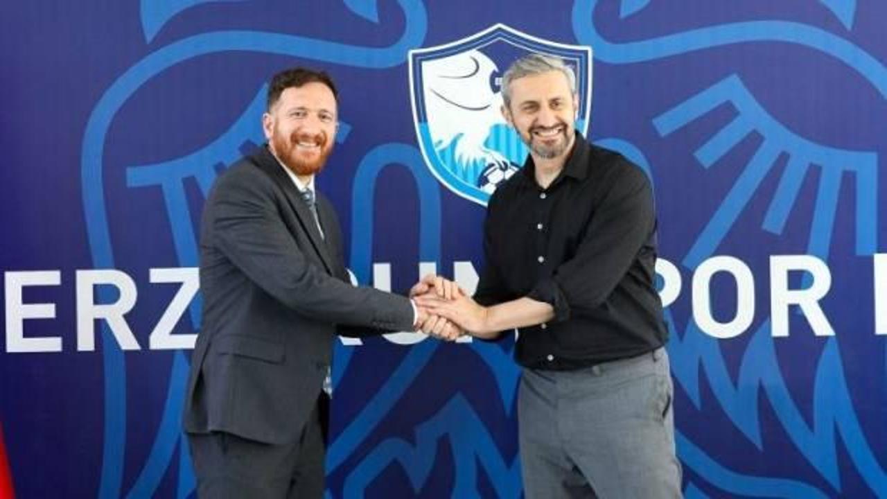 Erzurumspor'un yeni teknik direktörü belli oldu