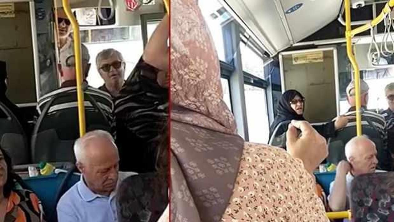 Özel halk otobüsünde skandal görüntü: Şoföre tepki yağdı!