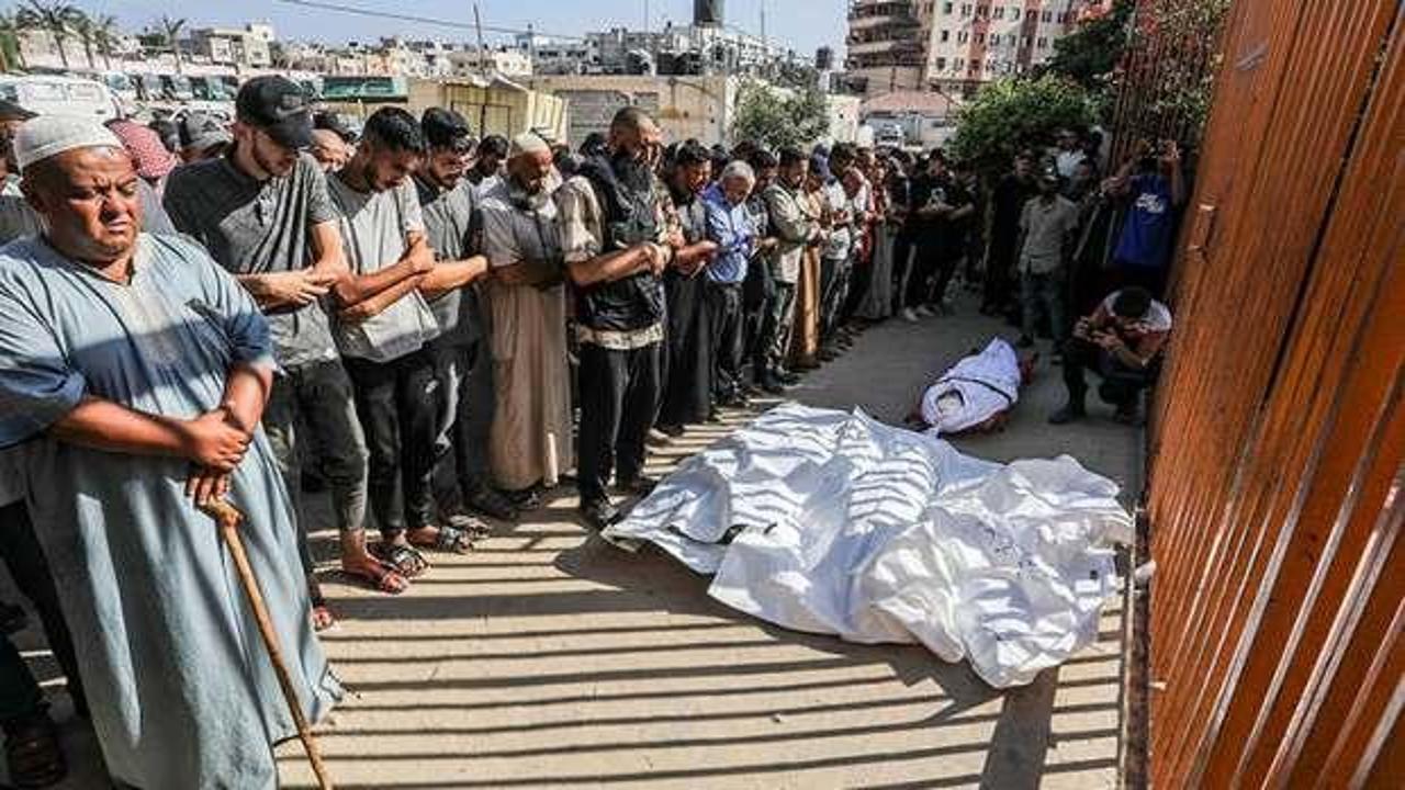 İsrail'den Gazze'de sabah katliamı! 45 kişi vefat etti