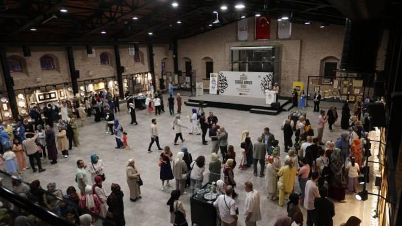 KOMEK’in “Sanatla Yazılan Miras” geleneksel Türk İslam Sanatları sergisi açıldı
