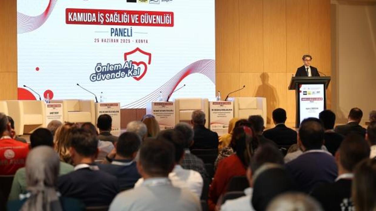Konya Büyükşehir “Kamuda İş Sağlığı ve Güvenliği Paneli”ne ev sahipliği yaptı