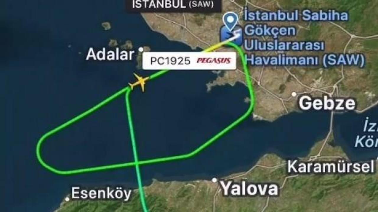 Sabiha G&ouml;k&ccedil;en Havalimanı'nda pistte tavşan alarmı