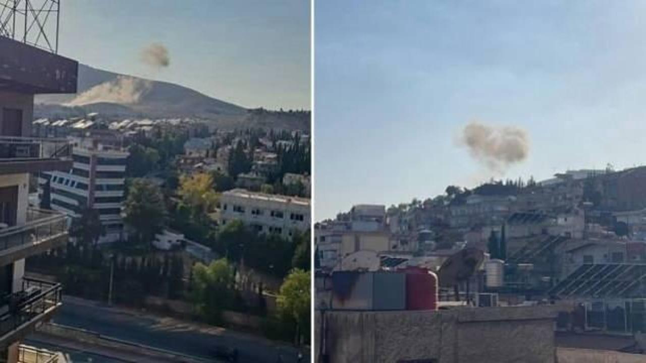 Son dakika: Ateşkes sonrası Şam'da şiddetli patlamalar