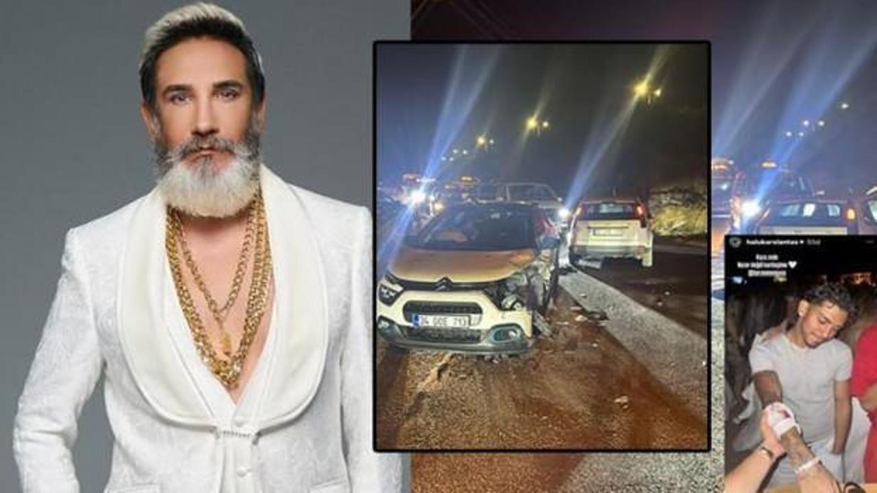 Tarık Mengüç'ün oğlu trafik kazası geçirdi