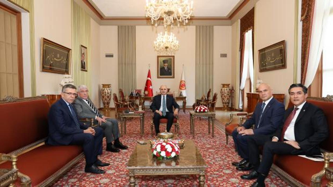 TBMM Başkanı Kurtulmuş, İYİ Parti heyetini kabul etti!