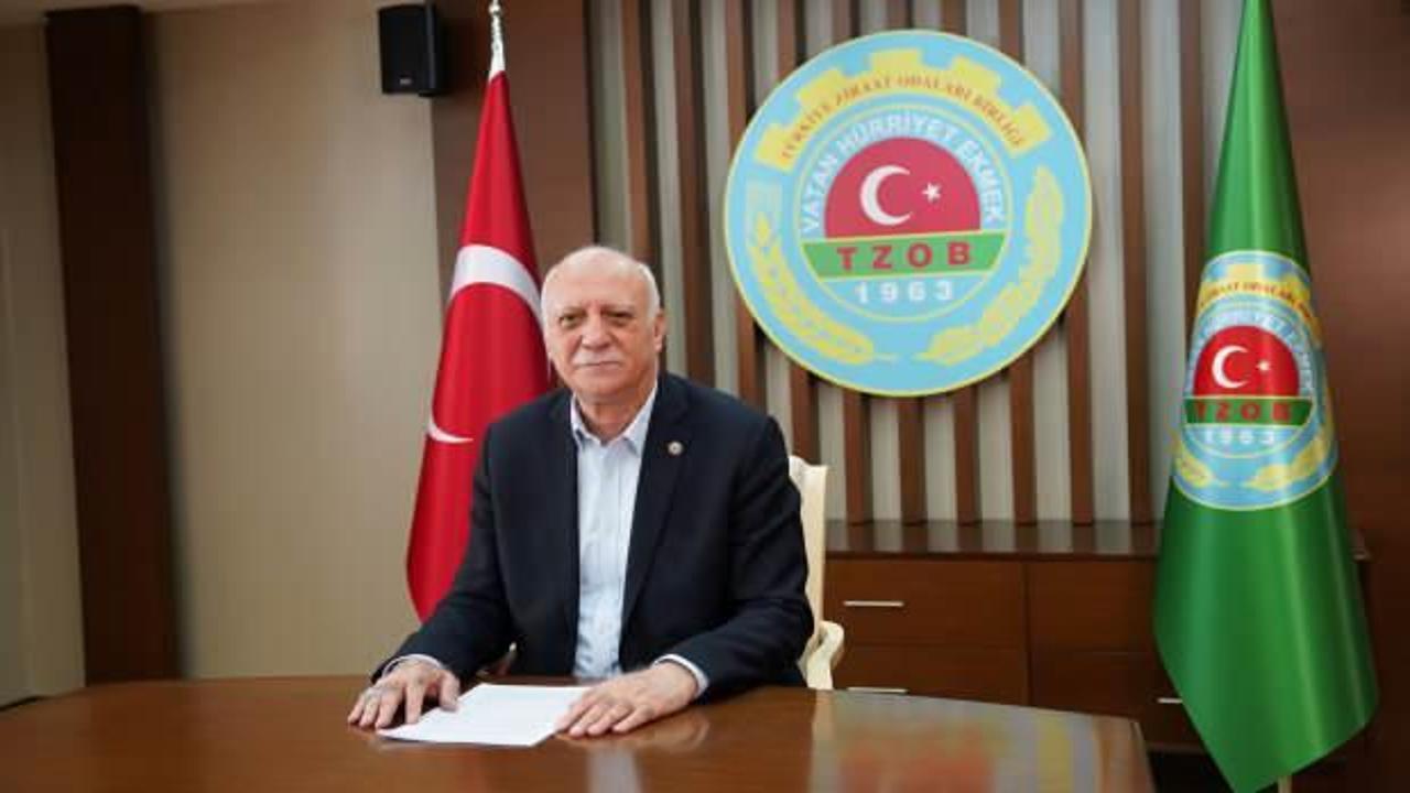TZOB Başkanı, kuraklıktan zarar gören çiftçilerin borçlarının ertelenmesini istedi