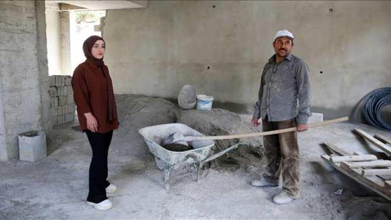İlçenin en genç ve tek kadın muhtarı oldu!