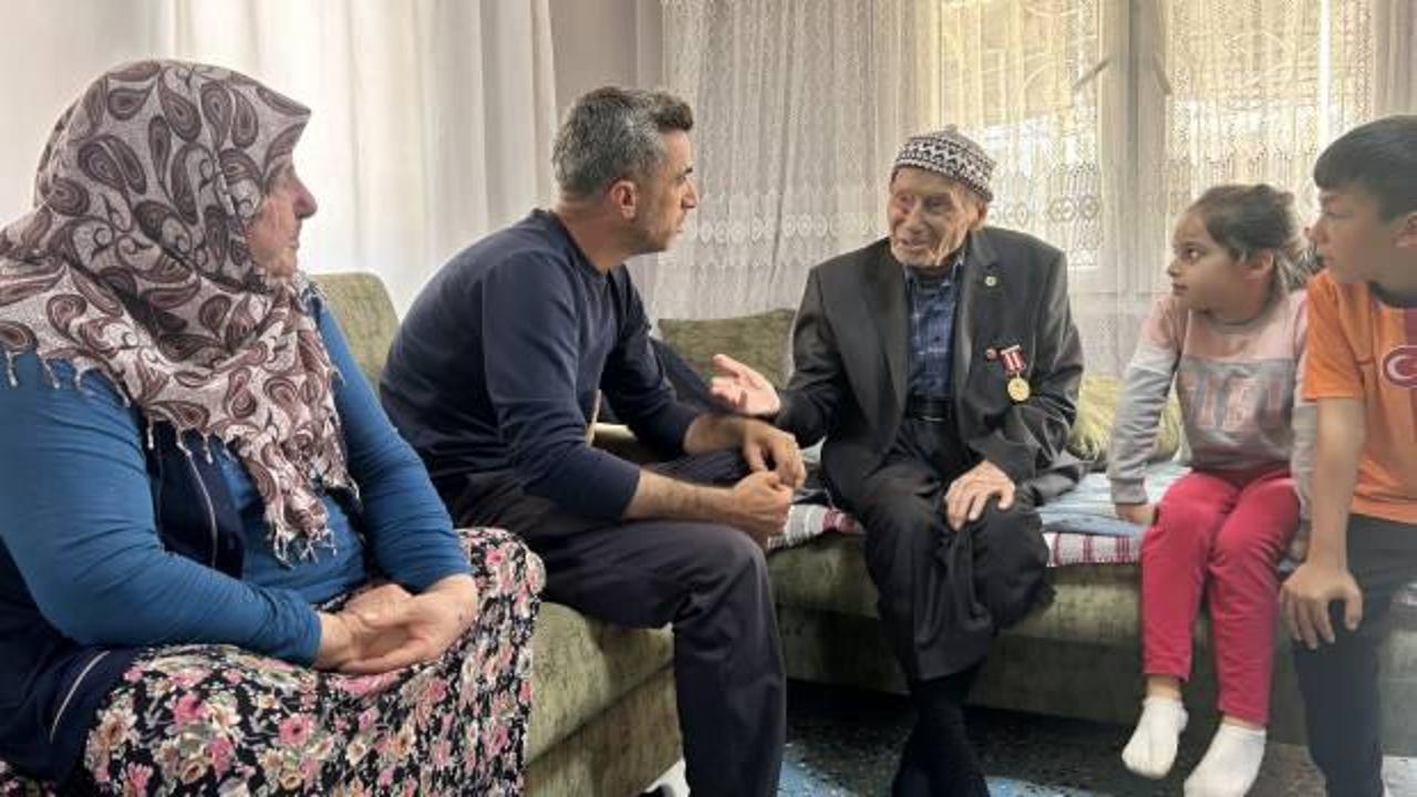 103 yaşında torununun, torununu gördü! İşte Kore gazisinden uzun yaşam sırrı