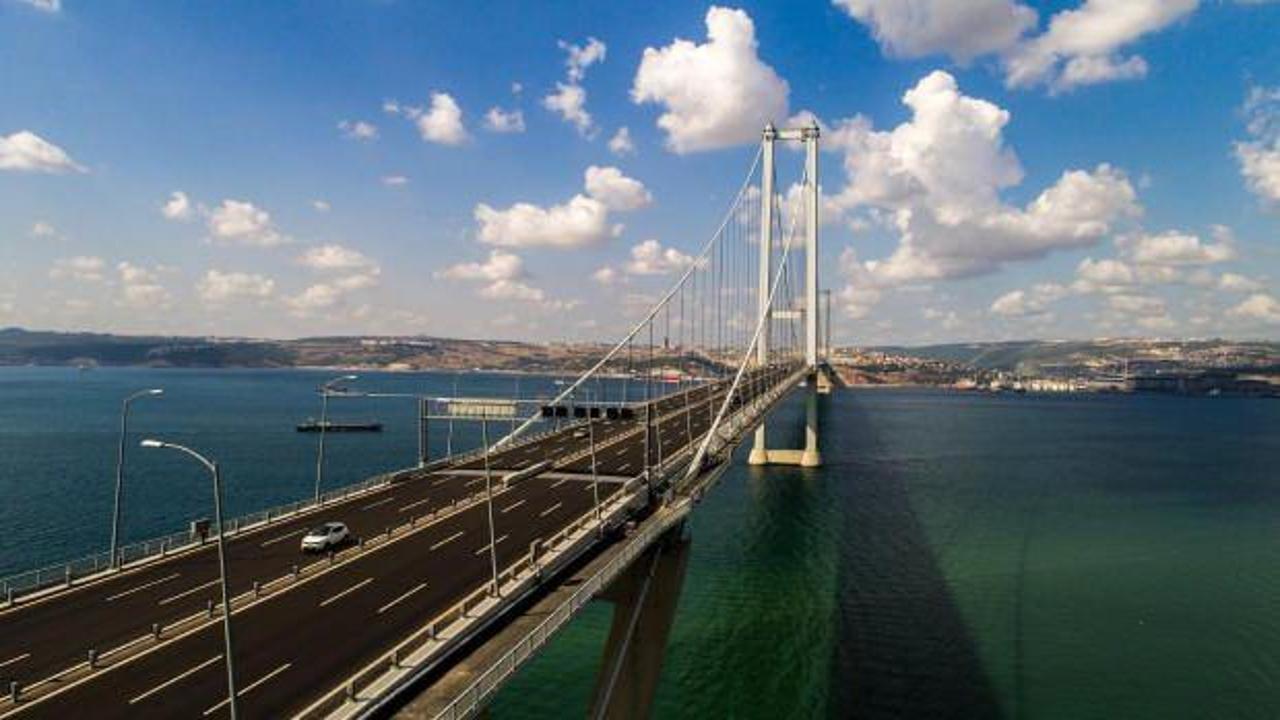 Osmangazi Köprüsü'nün 9 yıllık karnesi ortaya çıktı: 108 milyar lira tasarruf sağladı!