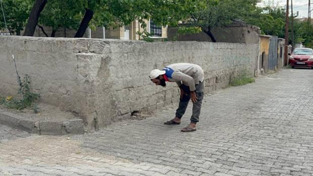 Nevşehir'de ilginç olay: Polise yakalanınca namaz kılmaya başladı